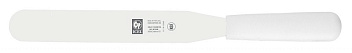Лопатка 42 см. прямая раб. часть 30*4 см. нерж. с пластик. ручкой, белая Icel /1/6/