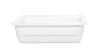 Гастроемкость 1/2 h=100 мм. 4,6 л. белая керам Emile Henry /1/2/140/ ТП