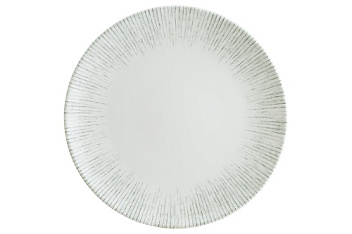 Тарелка d=270 мм. Ирис Серый, форма Гурмэ Bonna /1/12/624 ВДОХНОВЕНИЕ