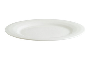 Тарелка d=280 мм. Белый Хало широкая полоска Bonna /1/6/648/
