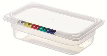 Гастроемкость 1/4 h= 65 мм. 1,7 л. п/п прозрачная /1/28/