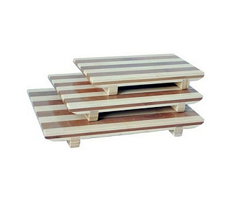 Доска (гета) для суши 24*15*3 см. Бамбук /1/ АКЦИЯ