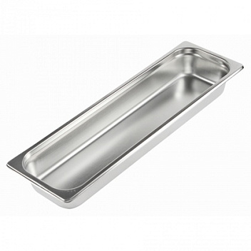 Гастроемкость 2/4 h= 65 мм. 4 л. нерж. MGsteel /1/12/