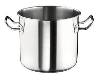 Котел 17 л. нерж. d=28 см. h=28 см. б/кр (индукция) Мастер Pinti /1/