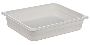 Гастроемкость 1/2 h= 65 мм. 3,8 л. п/п белая /1/14/