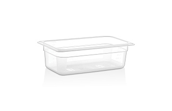 Гастроемкость 1/3 h=100 мм. 3 л. п/п прозрачная GP /1/18/