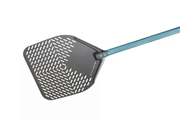 Лопата для пиццы прямоуг. перфорир. 33*33 см. l=150 см. алюм. Evoluzion Gimetal /1/