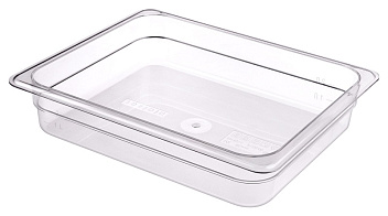 Гастроемкость 1/2 h= 65 мм. 3,8 л. поликарб. прозрач. /1/14/