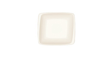 Салатник прямоуг. 190*170 мм. 650 мл. h=45 мм. Белый, форма Мув Bonna /1/12/1032/