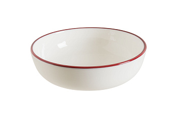Салатник d=140 мм. 350 мл. h=50 мм. штабелир. Линеа Бургундия, форма Хюгге Bonna /1/12/
