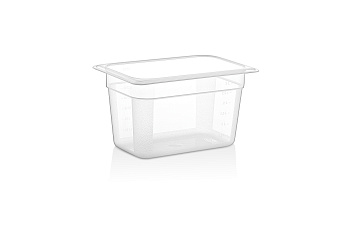 Гастроемкость 1/4 h=150 мм. 3,5 л. п/п прозрачная GP /1/24/