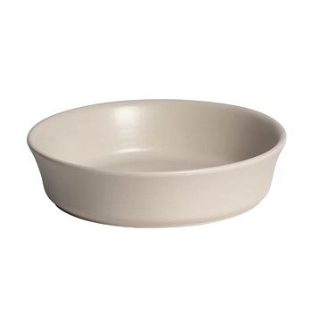 Форма для запекания и подачи 350 мл. d=140 мм. h=35 мм. бежевая керам Emile Henry /1/4/ ТП