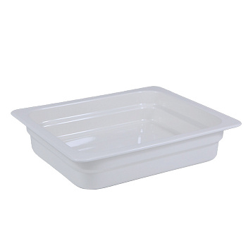 Гастроемкость 1/2 h= 65 мм. 3 л. белая фарфор Bonna /1/