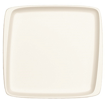 Тарелка прямоуг. 220*200 мм. без полей Белый, форма Мув 2 Чойс Bonna /1/12/
