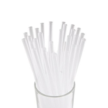 Трубочки кокт. 0,8*20 см. 250 шт/уп. прямые прозрачные Милк КОРОТКИЕ /1/10/